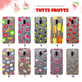 Ультратонкий прозорий чохол з малюнком для Samsung Galaxy S9 Plus G965F (80 дизайнів)