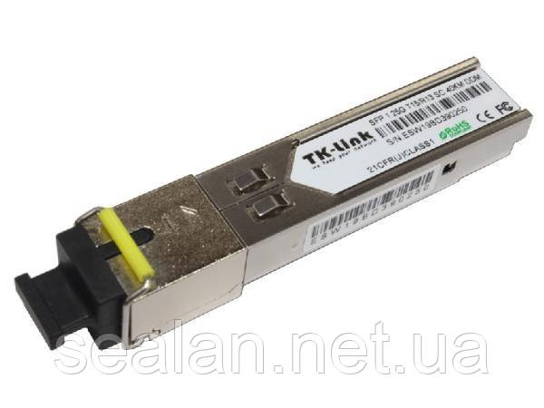 Модуль SFP 1.25G, 40 км, WDM, SC, DDM, 1550 нм, TK-link