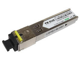 Модуль SFP 1.25G, 40 км, WDM, SC, DDM, 1550 нм, TK-link