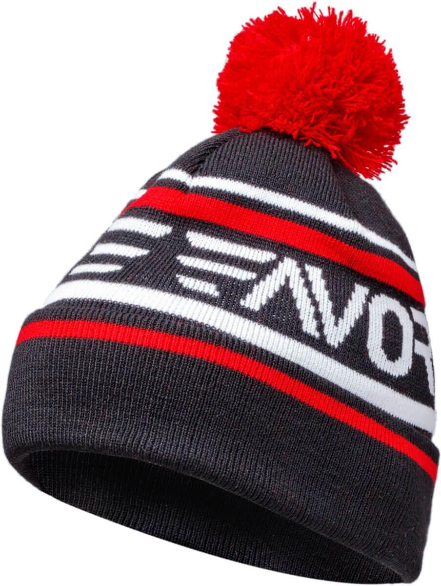Шапка Favorite black/red (white logo), фото 1