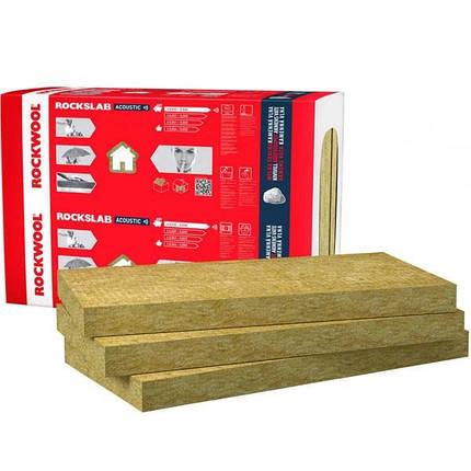 Звукоізоляційна вата Rockwool Rockslab acustic 100 мм, фото 1