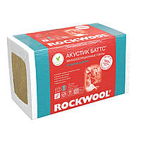 Утеплитель базальтовый Rockwool Акустик Баттс 50 мм (звукоизоляция)