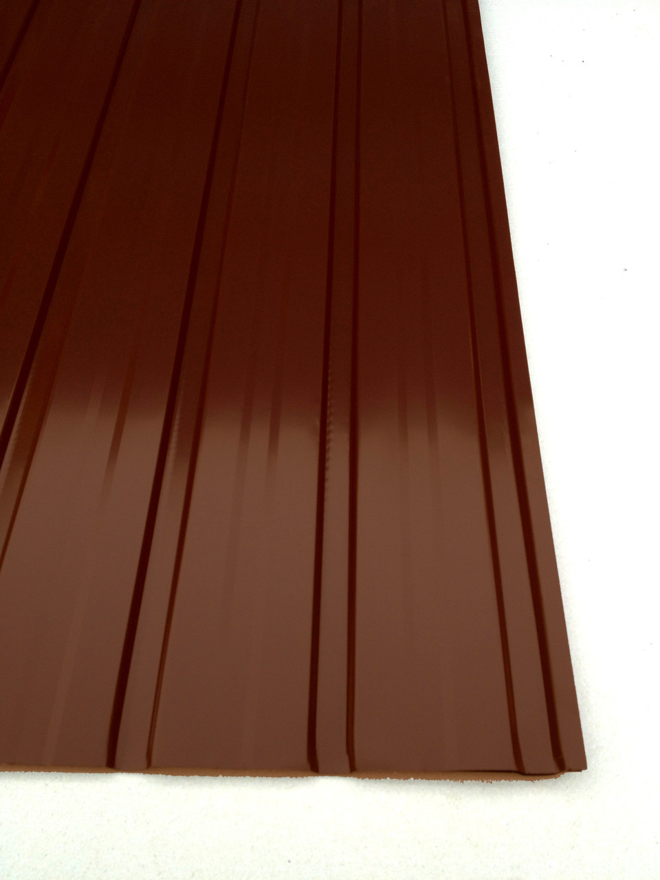 Профнастил для забора ПС-10 цвет: шоколад, 0,20мм 1,2м Х 0,95м - фото 3 - id-p1089881857