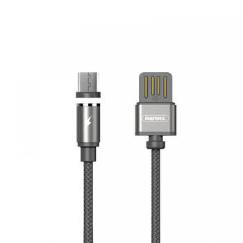Магнітний microUSB мікроспід кабель Remax Gravity RC-095m
