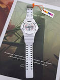 Годинник спортивні Skmei 0966 Dual Time white, фото 7