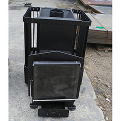 Піч для сауни Класик 30м3 без виносу зі склом 305*305