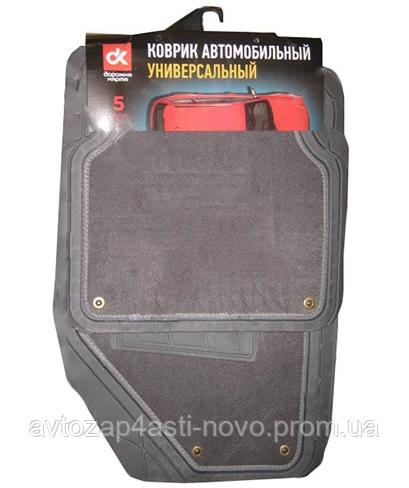 Гумові килимки в салон UNI зима-літо Дорожня карта DK-3121GR