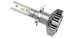 Світлодіодна LED лед лампа Philips Ultinon +160% цоколь H7, світло 6200K (2 шт.) 11972ULWX2. ОРИГІНАЛ, фото 3