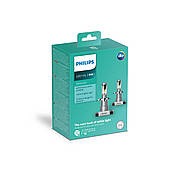 Світлодіодна LED лед лампа Philips Ultinon +160% цоколь H4, світло 6200K (2 шт.) 11342ULWX2. ОРИГІНАЛ