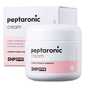 Крем з 6 видами пептидів SNP Prep Cream Peptaronic 55 мл