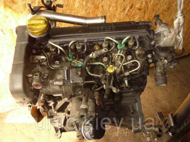 Двигун 1.5 DCI передній стартер Рено Логан, Канго, Лагуна б/в (K9K766BU)