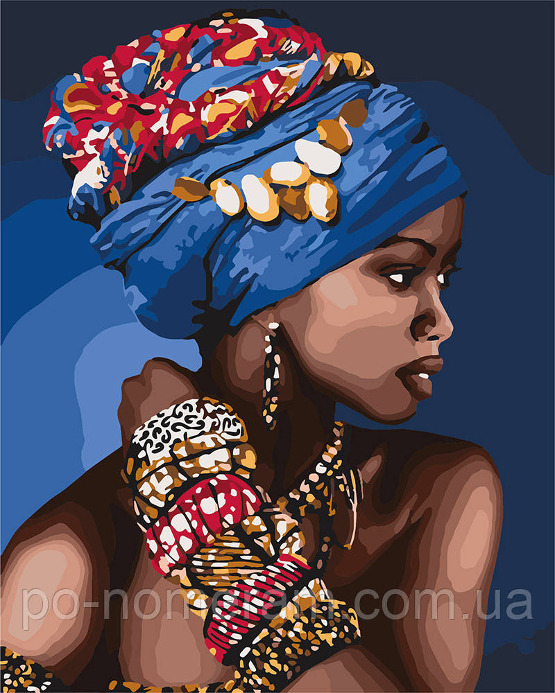 Картина за номерами Ідейка Східна краса (KHO4661) 40 х 50 см - фото 1 - id-p1089978073