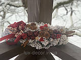 Гілка-декор новорічний "handmade" 55 см, фото 2