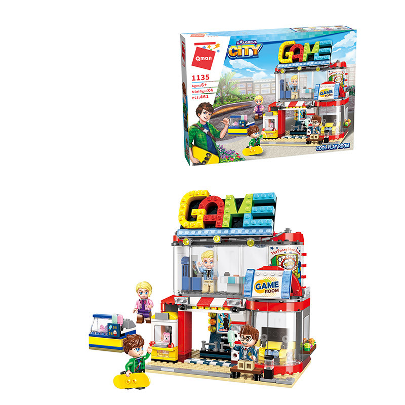 Конструктор "Brick" 1135 (16шт) 461дет., в кор. 41*30*6,5см, шт