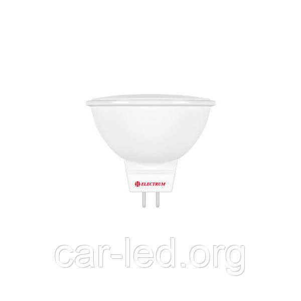 ЛАМПА СВІТЛОДІОДНА MR-16 LR-5 5W GU5,3 4000K АЛЮМОПЛ. КОРП. A-LR-0555