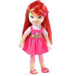 М'яка лялька ганчірка Мері в рожевому платті 45 см Копиця 00417-17