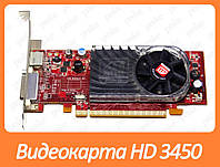 Видеокарта AMD Radeon HD 3450 256Mb PCI-Ex DDR2 64bit (DMS-59, sVideo)