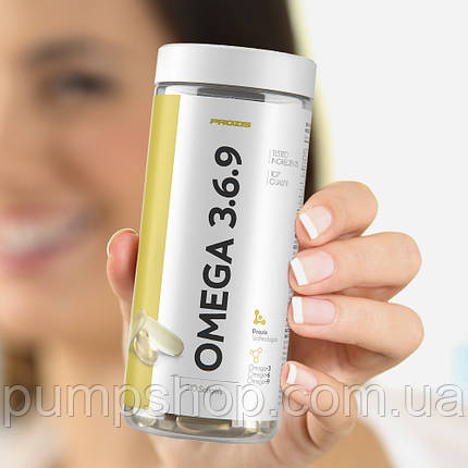 Омега-3-6-9 жирні кислоти Prozis Omega 3-6-9 120 кап., фото 2