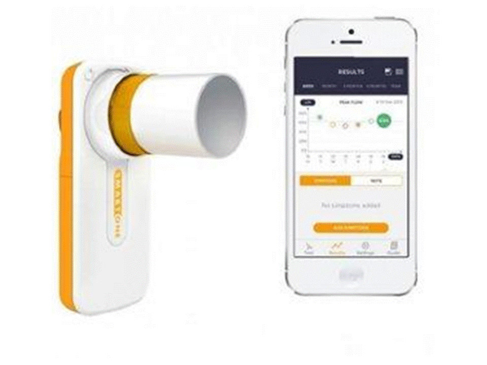 Пікфлуометр SMARTONE з багаторазовою турбіною і мундштуком