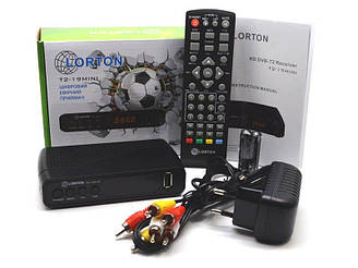 Т2 ресивер LORTON T2-19 mini HD, TV тюнер Т2 приймач