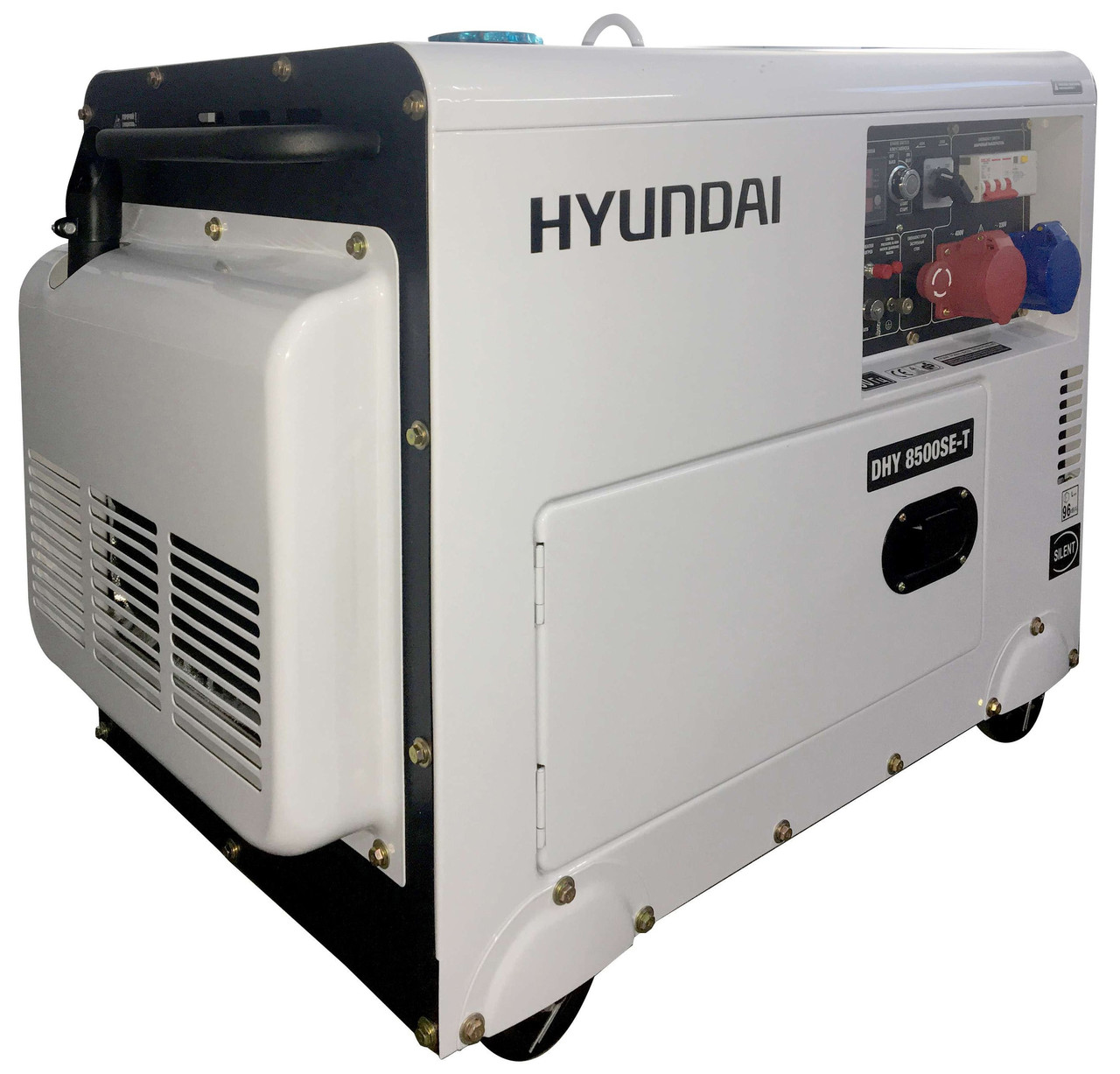 Генератор HYUNDAI DHY 8500SE-Т (6 кВт, 12л.з., дизель, електростарт)