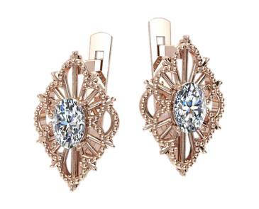 Сережки жіночі, фото 1