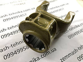 Виделка 27х74,5 на 6 і 8 шліц карданного вала