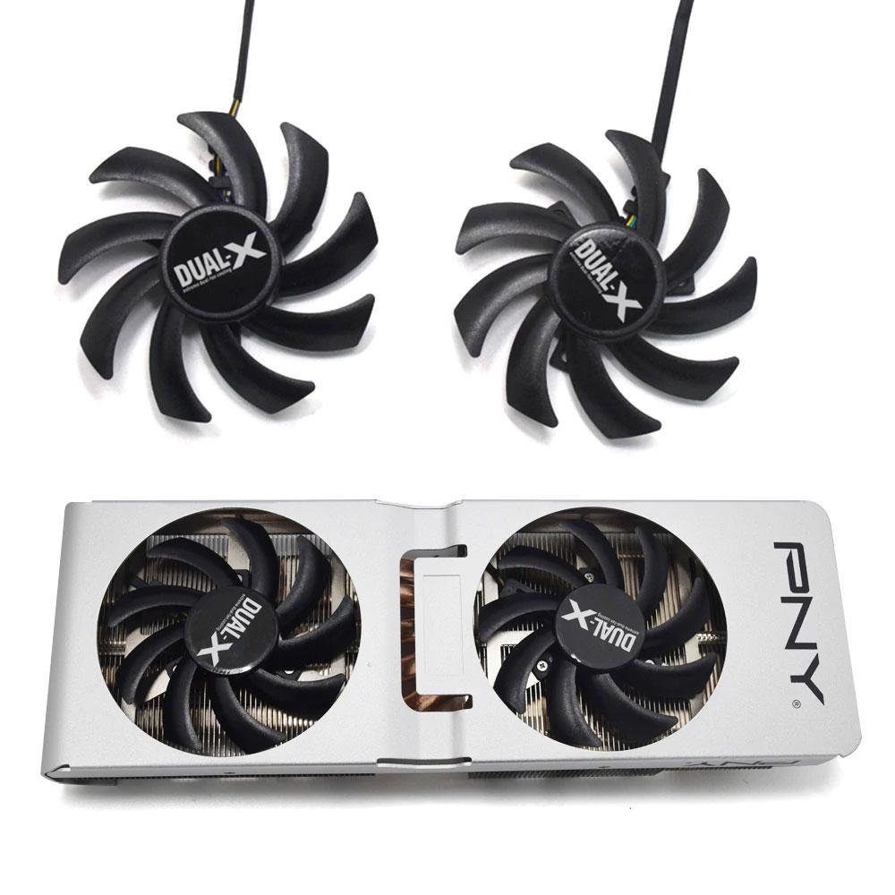 Вентилятори для відеокарти охолодження FD7010H12S 85mm HD6850 HD6970 HD7870 2G HD7950, фото 1