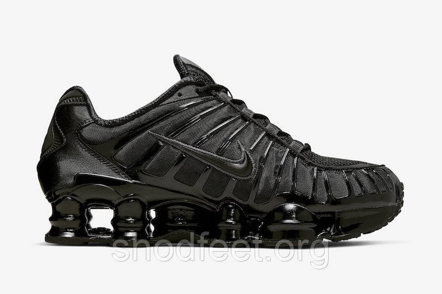 Мужские кроссовки Nike Shox TL Black Metallic Hematite черные, цена ...