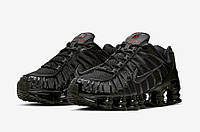 Мужские кроссовки Nike Shox TL Black Metallic Hematite черные