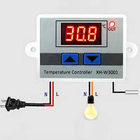 Термостат цифровой 220 В, 10A контроллер температуры терморегулятор
