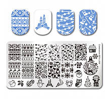 Пластина для стемпінгу BORN PRETTY BPX-L008