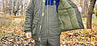 Зимовий костюм для полювання та риболовлі, темно зеленого кольору. -30гр, фото 4