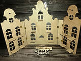 Будиночок щастя. Свічковий будинок на сімейне вогнище в білому кольорі, фото 4