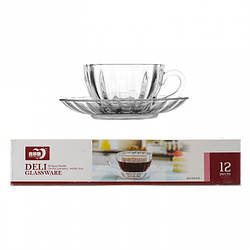 Набір чайний Helios Смужка 200 мл 12 предметів (6248)