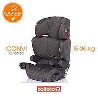 COLIBRO CONVI автокрісло групи 2-3 (15-36 кг) Onyx Чорний Темно-сірий