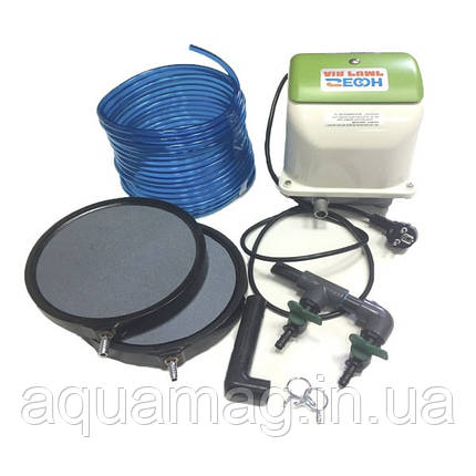 Аератор мембранний Secoh JDK-S-80 Set для ставка, септика, водойми, озера, дзвінок, фото 2