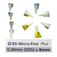 Иглы для ручек BD Micro-Fine Plus 8 mm, 10 шт.