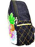 Джинсовий рюкзак Русалочка, фото 2
