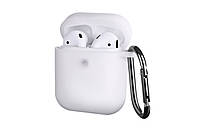 Чехол 2Е для Apple AirPods Pure Color Silicone 3.0mm White (2E-AIR-PODS-IBPCS-3-WT) EAN/UPC: 681920373216