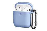 Чехол 2Е для Apple AirPods Pure Color Silicone 3.0mm Sky Blue (2E-AIR-PODS-IBPCS-3-SKB) EAN/UPC: 681920373162