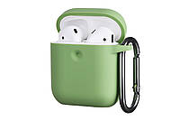 Чехол 2Е для Apple AirPods Pure Color Silicone 3.0mm Light Green (2E-AIR-PODS-IBPCS-3-LGR) EAN/UPC: