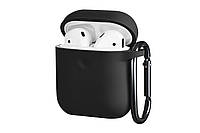 Чехол 2Е для Apple AirPods Pure Color Silicone 3.0mm Black (2E-AIR-PODS-IBPCS-3-BK) EAN/UPC: 681920373223