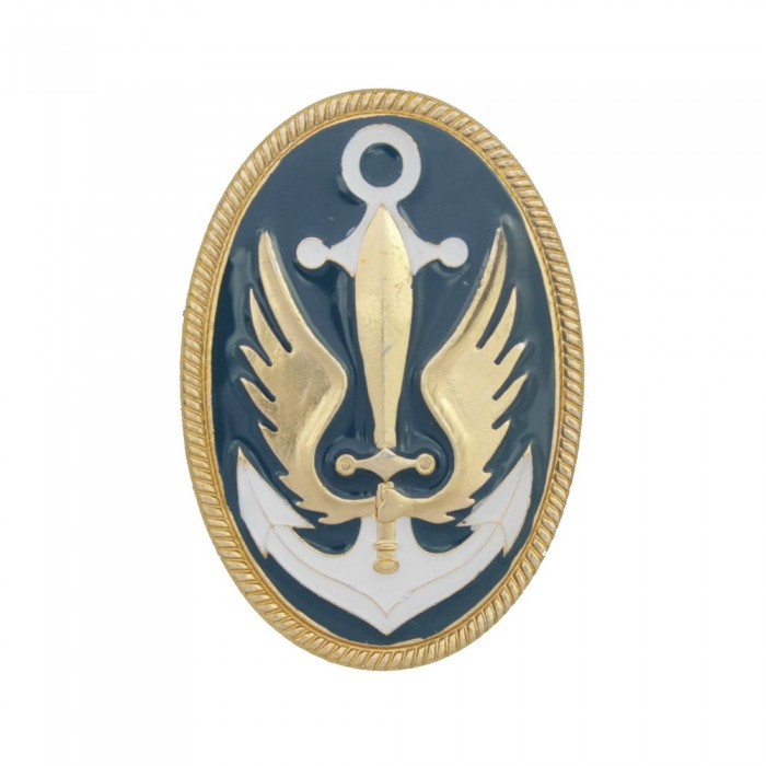 Кокарда Морская Пехота золотистая металл, цена 250 грн — Prom.ua (ID ...