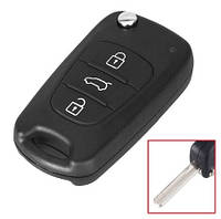 Корпус выкидного ключа Hyundai Kia 3 кнопки с лезвием HY20R