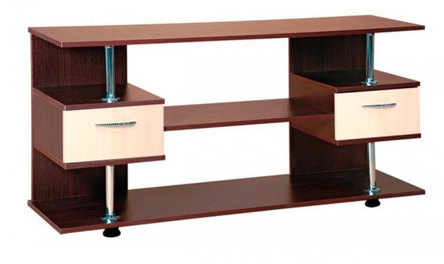 Тумба РТВ Родео Корпус орех+дуб молочная Тумба РТВ Родео Корпус орех+дуб молочная