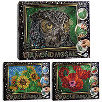 Алмазная живопись DIAMOND MOSAIC картина для рисования камнями Danko toys