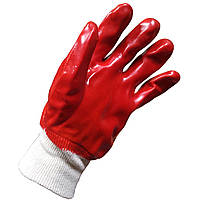 WERK WE2111 Рукавички робочі погумовані червоні