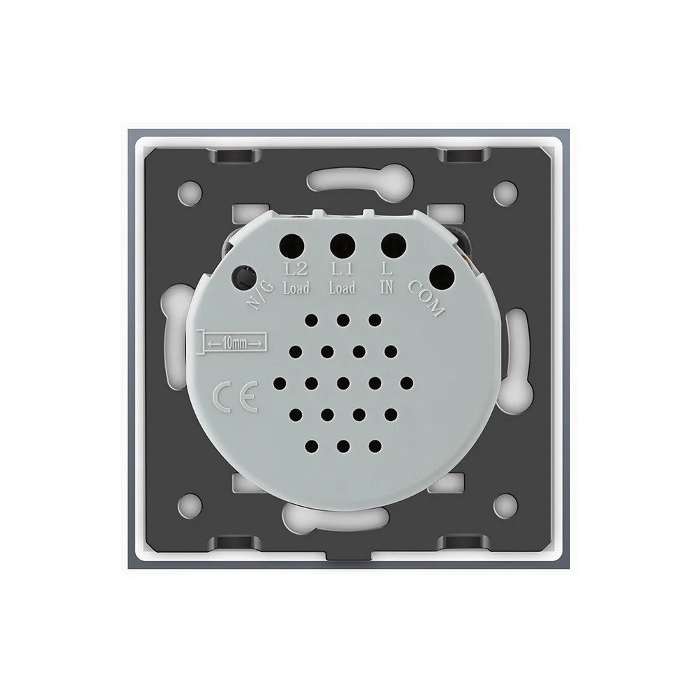 Сенсорный бесконтактный проходной выключатель Livolo 1-канальный - фото 2 - id-p1090505585