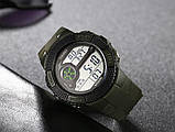 Годинник спортивні водонепроникні Skmei 1027 Green, фото 3
